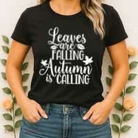 Leaves Are Falling Autumn Is Calling Women's T-Shirt thumb 2