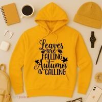 Leaves Are Falling Autumn Is Calling Hoodie thumb 3