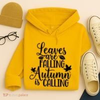 Leaves Are Falling Autumn Is Calling Hoodie thumb 4