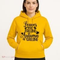 Leaves Are Falling Autumn Is Calling Hoodie thumb 5