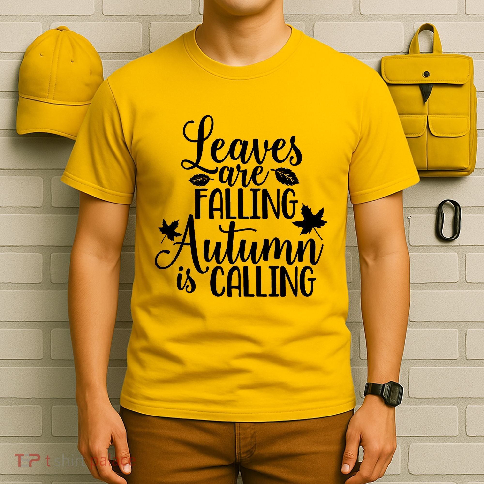 Leaves Are Falling Autumn Is Calling T-Shirt