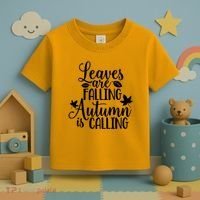 Leaves Are Falling Autumn Is Calling Toddler T-Shirt thumb 3