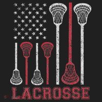 Lacrosse American Flag Lax Women Gifts Beanie thumb 2