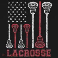 Lacrosse American Flag Lax Women Gifts Kids Sweatshirt thumb 2