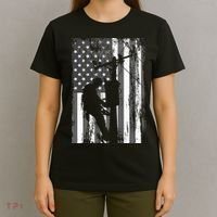Lineman American Flag Vintage Patriotic Electrician Gift T-Shirt thumb 4