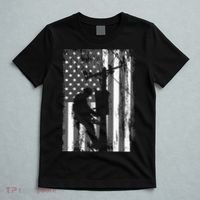 Lineman American Flag Vintage Patriotic Electrician Gift T-Shirt thumb 5