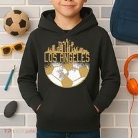 Los Angeles Fan Fc Kids Hoodie thumb 2