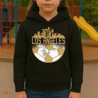 Los Angeles Fan Fc Kids Hoodie thumb 3