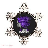 Lupus Awareness Funny Gift Lupus Purple Butterflies Gift Ornament thumb 0