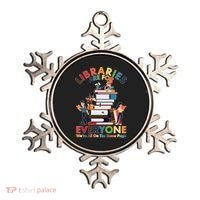 Libraries Are For Everyone Were All One The Same Page Ornament thumb 0