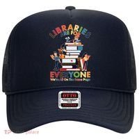 Libraries Are For Everyone Were All One The Same Page Hat thumb 0
