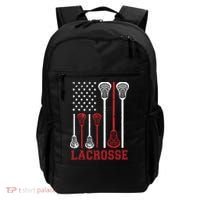 Lacrosse American Flag LAX Lacrosse Apparel Lacrosse Player Backpack thumb 0