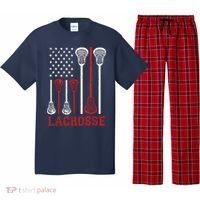 Lacrosse American Flag LAX Lacrosse Apparel Lacrosse Player Pajama Set thumb 0