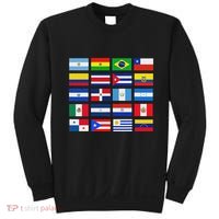 Latin American Flags Hispanic Heritage Month Sweatshirt thumb 0