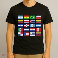 Latin American Flags Hispanic Heritage Month T-Shirt thumb 3