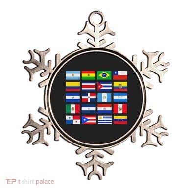 Latin American Flags Hispanic Heritage Month Ornament