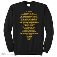 Let Any Fish Who Meets My Gaze Sweatshirt thumb 0