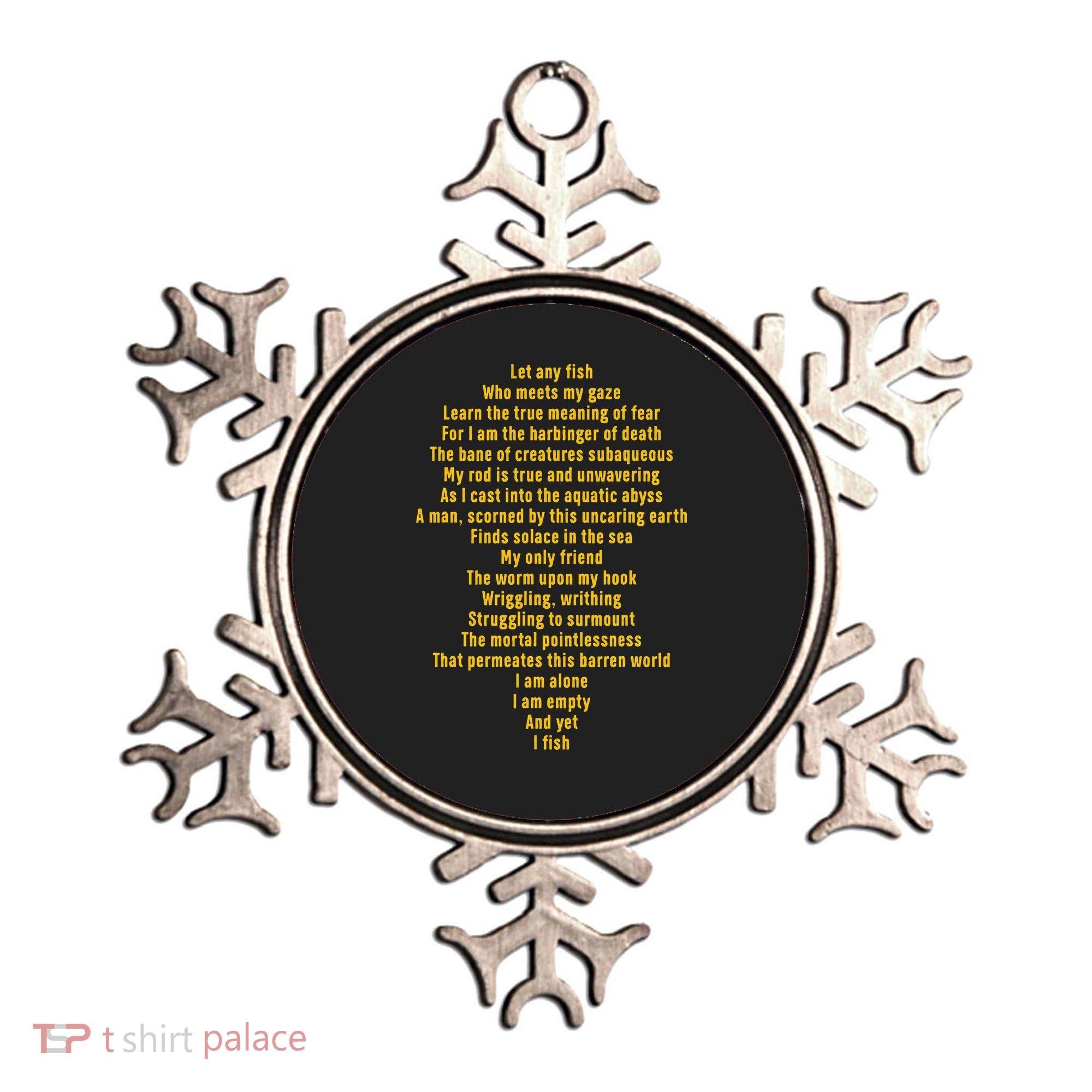 Let Any Fish Who Meets My Gaze Ornament