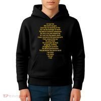 Let Any Fish Who Meets My Gaze Kids Hoodie thumb 4