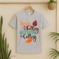 Leaves Are Falling Autumn Is Calling T-Shirt thumb 2