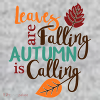 Leaves Are Falling Autumn Is Calling Kids Hoodie thumb 2