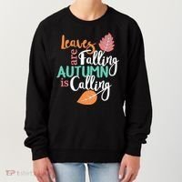 Leaves Are Falling Autumn Is Calling Women's Sweatshirt thumb 0
