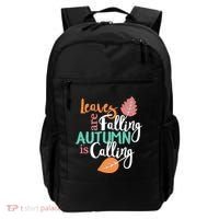Leaves Are Falling Autumn Is Calling Backpack thumb 0