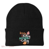 Leaves Are Falling Autumn Is Calling Beanie thumb 0
