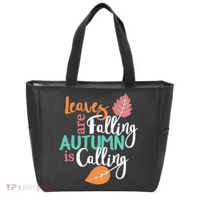 Leaves Are Falling Autumn Is Calling Tote Bag