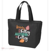 Leaves Are Falling Autumn Is Calling Tote Bag thumb 3