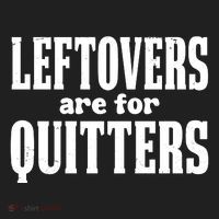 Leftovers Are For Quitters Funny Holiday Golf Towel thumb 3