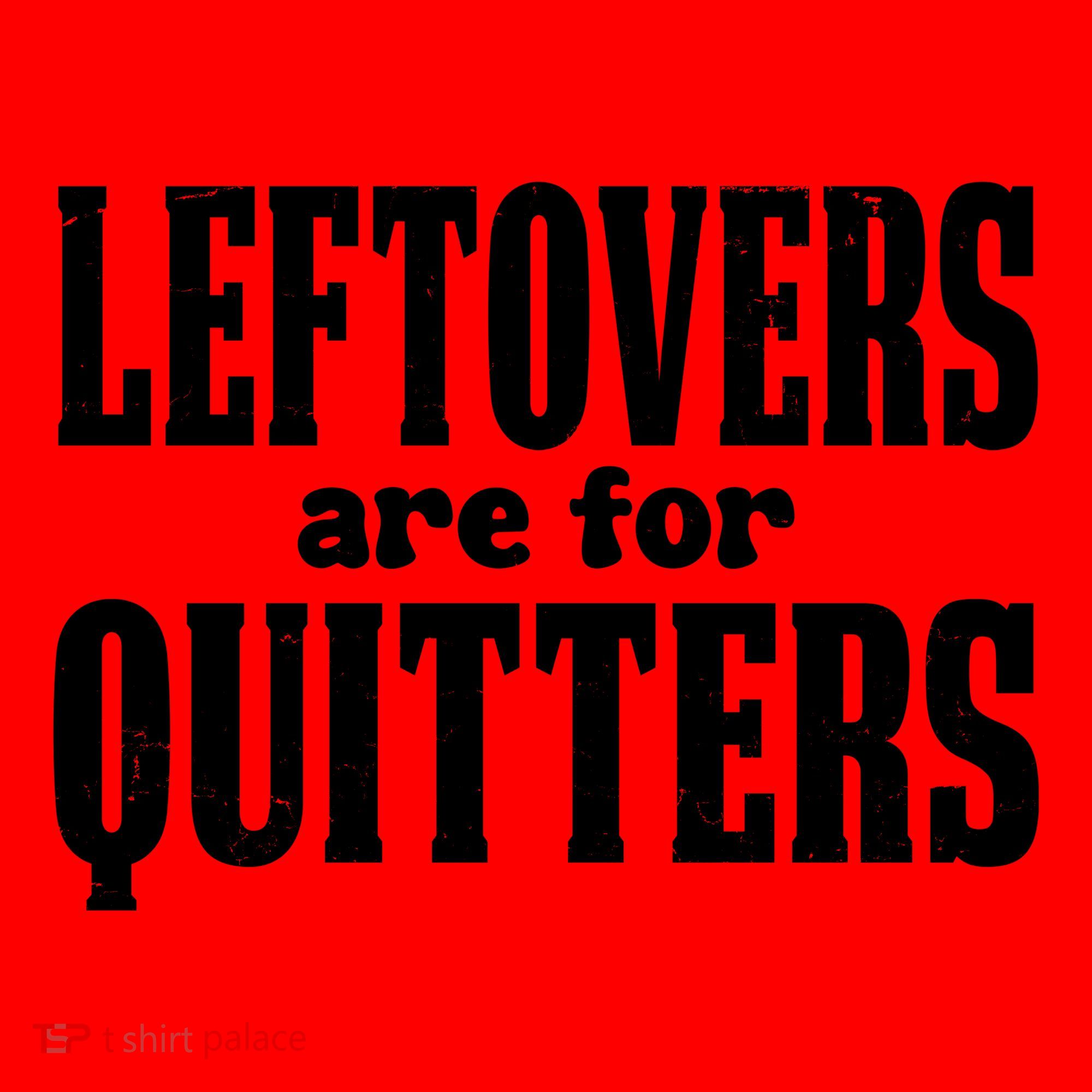 Leftovers Are For Quitters Funny Holiday Santa Hat