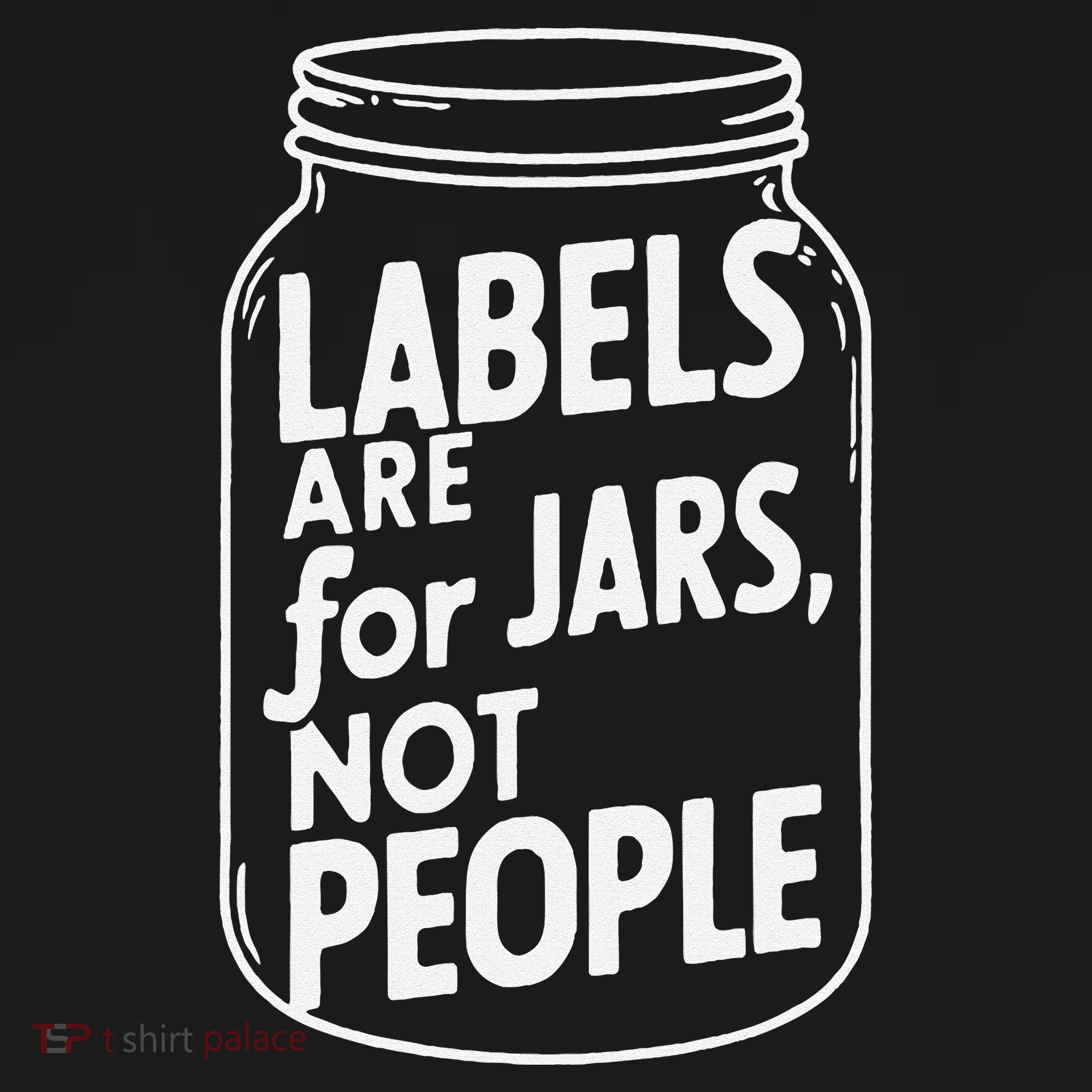 Labels Are For Jars Not People Backpack