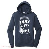 Labels Are For Jars Not People Women's Hoodie thumb 0