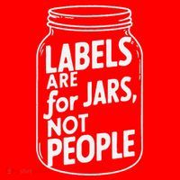 Labels Are For Jars Not People Santa Hat thumb 1