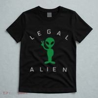 Legal Alien Funny Pro Immigration Anti Racism T-Shirt thumb 5