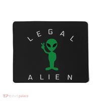 Legal Alien Funny Pro Immigration Anti Racism Mousepad thumb 0