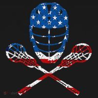 Lacrosse American Flag Lax Helmet Sticks Bucket Hat thumb 4
