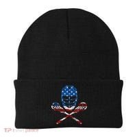Lacrosse American Flag Lax Helmet Sticks Beanie thumb 0