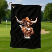 Longhorn Apparel For Women And Golf Towel thumb 1