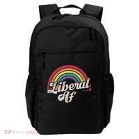 Liberal Af Funny Political Democrat Democratic Party Woke Backpack thumb 0