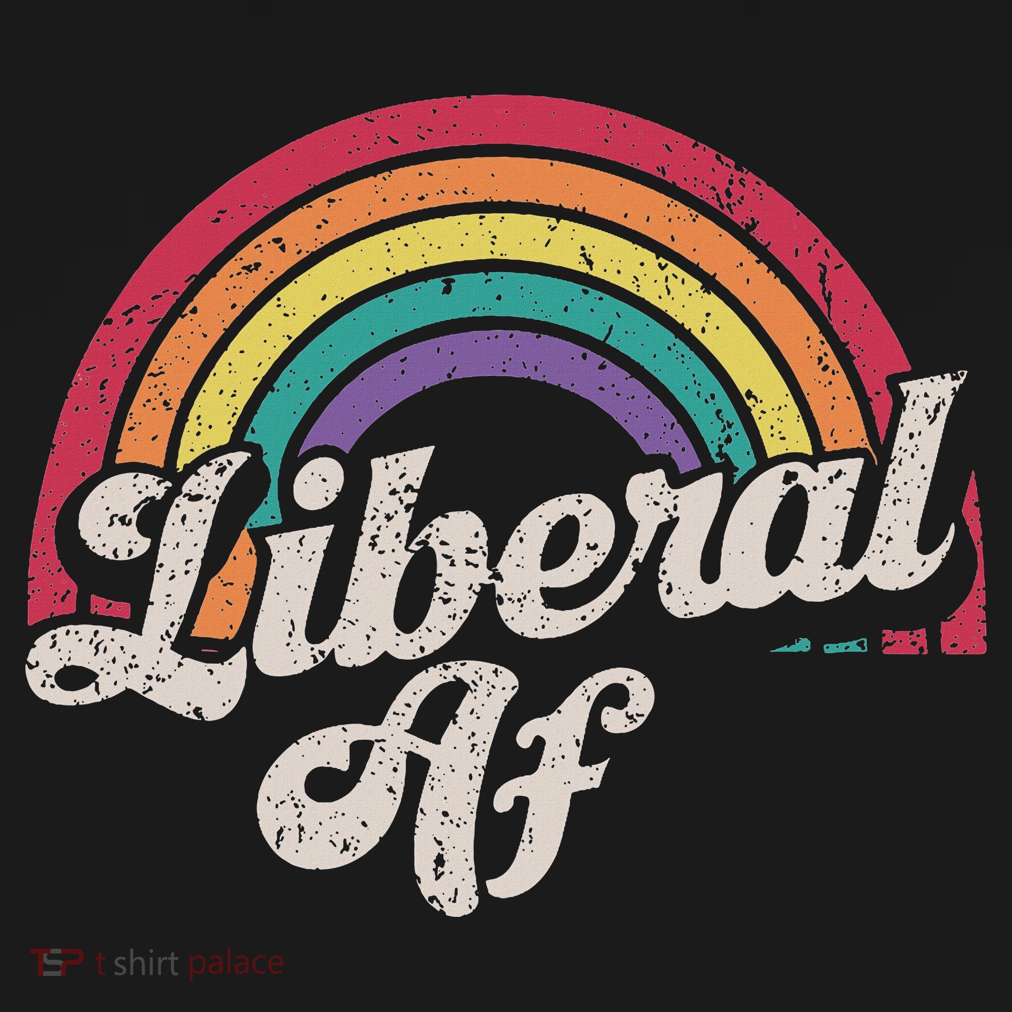 Liberal Af Funny Political Democrat Democratic Party Woke Mousepad