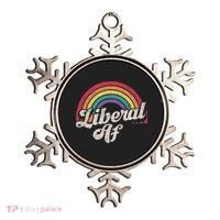 Liberal Af Funny Political Democrat Democratic Party Woke Ornament thumb 0