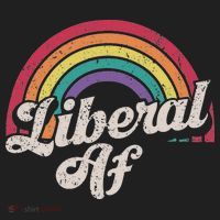 Liberal Af Funny Political Democrat Democratic Party Woke Plastic Christmas Ball Ornament thumb 1
