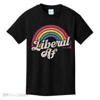 Liberal Af Funny Political Democrat Democratic Party Woke Kids T-Shirt thumb 0