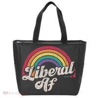 Liberal Af Funny Political Democrat Democratic Party Woke Tote Bag thumb 0