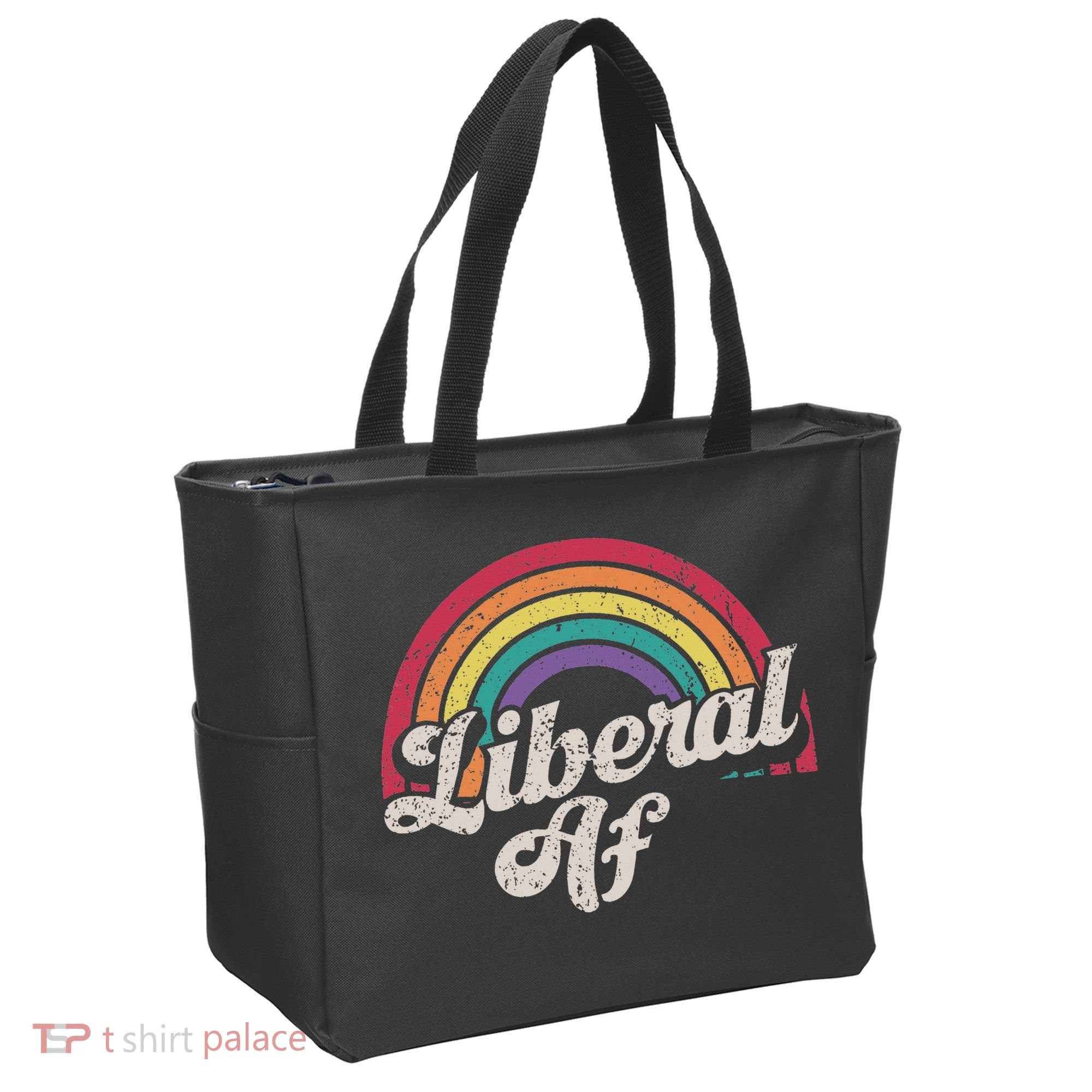 Liberal Af Funny Political Democrat Democratic Party Woke Tote Bag