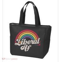 Liberal Af Funny Political Democrat Democratic Party Woke Tote Bag thumb 3