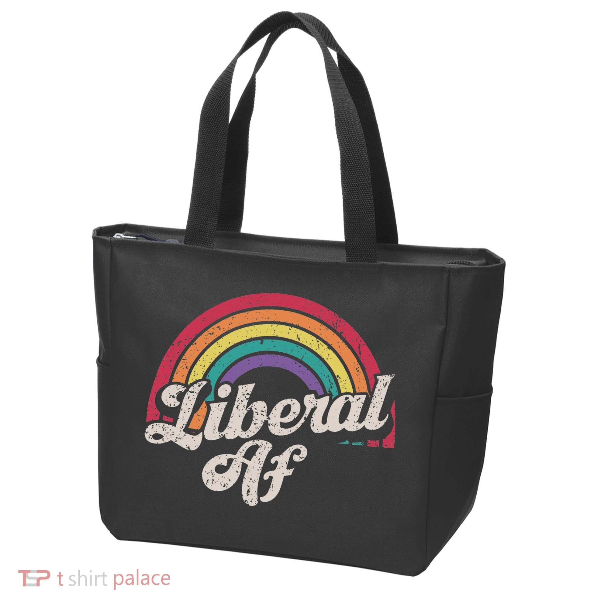 Liberal Af Funny Political Democrat Democratic Party Woke Tote Bag