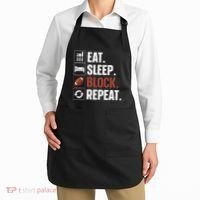 Lineman Art For Women Football Player Offensive Lineman Apron thumb 2